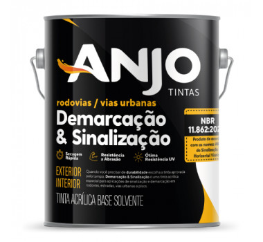 ANJO DEMARCAÇÃO & SINALIZAÇÃO 3,6L AMARELO