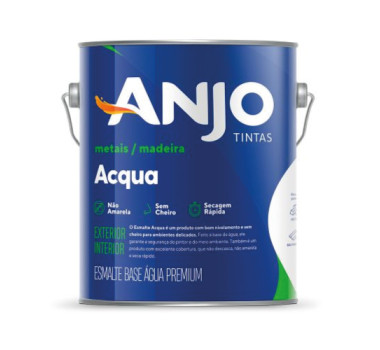 ANJO ESMALTE BASE AGUA ACETINADO 3,6L BRANCO