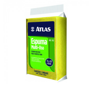 ATLAS BLOCO ESPUMA MULTIUSO