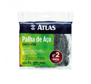 ATLAS PALHA DE AÇO NUMERO 2