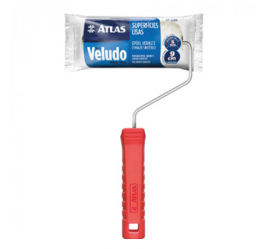 ATLAS ROLO VELUDO 329/9 09CM