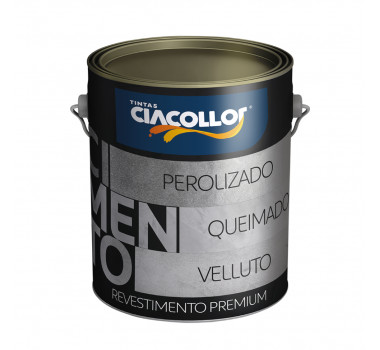 CIACOLLOR EFEITO CIMENTO VELLUTO 4,5KG GRAPHITE