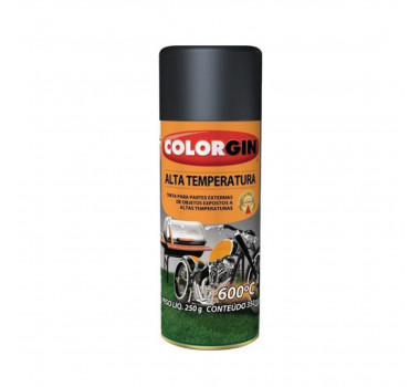 COLORGIN SPRAY ALTA TEMPERATURA PRETO