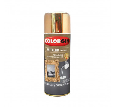 COLORGIN SPRAY METALLIK DOURADO