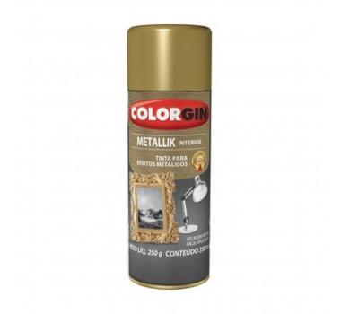 COLORGIN SPRAY METALLIK OURO