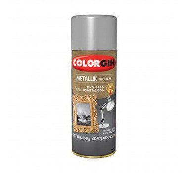 COLORGIN SPRAY METALLIK PRATA