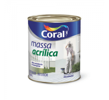 CORAL MASSA ACRILICA 0.9L