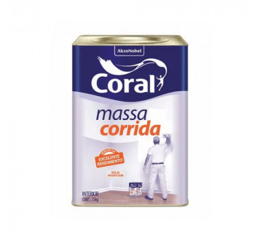 MASSA CORRIDA CORAL 25KG