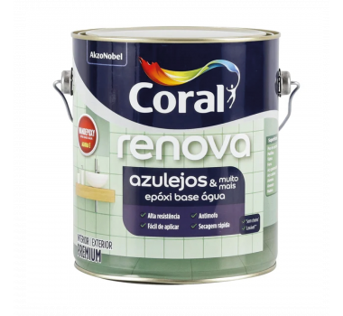 CORAL RENOVA AZULEJOS BRILHANTE 3,6L BRANCO