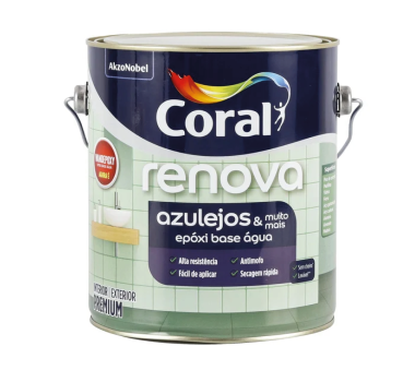 COR RENOVA AZULEJOS ACETINADO 3,6L BRANCO