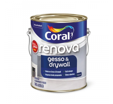 CORAL RENOVA GESSO & DRYWALL 3,6L BRANCO