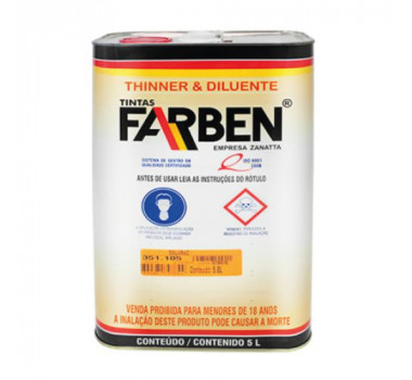 FARBEN AGUA RAZ 5L