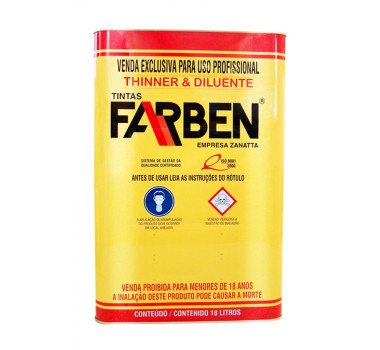 FARBEN THINNER 2000 18L