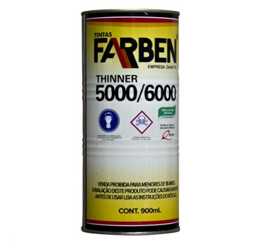 FARBEN THINNER 6000 0.9L