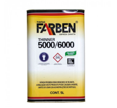 FARBEN THINNER 6000 5L