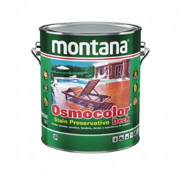 MONTANA OSMOCOLOR 3,6L CASTANHO UV DECK