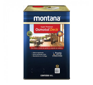 MONTANA OSMOTOL DECK NATURAL SEMIBRILHO 18L
