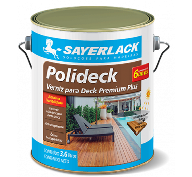 SAYERLACK POLIDECK NATURAL 3,6L