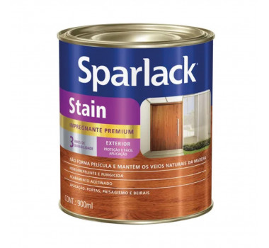 SPARLACK STAIN PLUS ACETINADO 0,9L UV GLASS