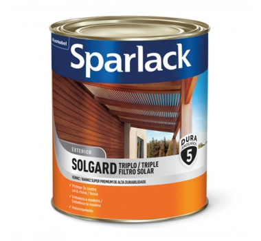 SPARLACK VERNIZ SOLGARD ACETINADO 0,9L