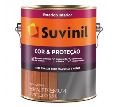 SUVINIL COR E PROTEÇÃO ACETINADO 3,6L PLATINA