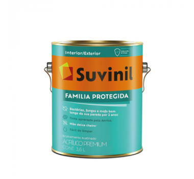 SUVINIL ANTIBACTERIA 3,6L BRANCO