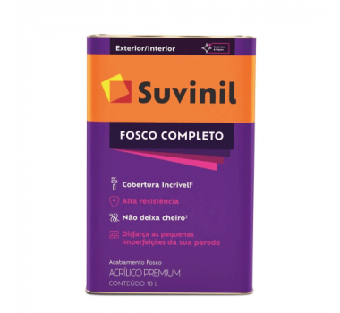 SUVINIL FOSCO COMPLETO 18L ALGODAO EGIPCIO