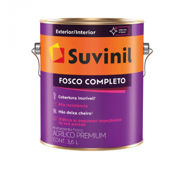 SUVINIL FOSCO COMPLETO 3,6L ALGODAO EGIPCIO