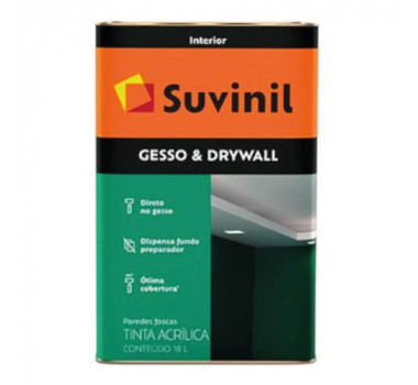 SUVINIL GESSO E DRYWALL 18L - 1