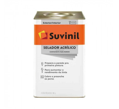 SUVINIL SELADOR ACRILICO 18L