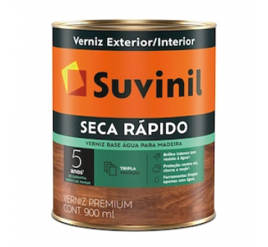 SUVINIL VERNIZ BASE AGUA BRILHANTE IMBUIA 0,9L