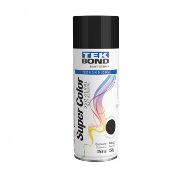 TEK BOND SPRAY USO GERAL PRETO BRILHANTE