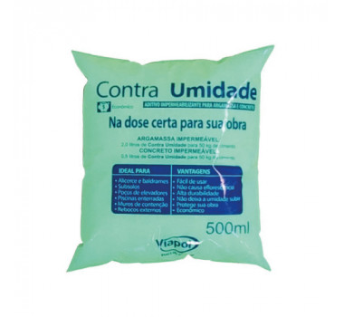 VIAPOL CONTRA UMIDADE 500ML