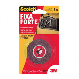 3M FITA FIXA FORTE AMBIENTE EXT. 24MMX1,5M