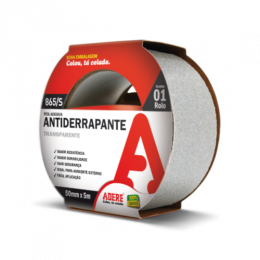 ADERE FITA ANTIDERRAPANTE TRANSPARENTE 50MM X 20M