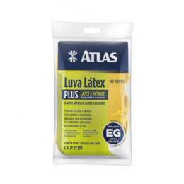 ATLAS LUVAS LATEX GRANDE AT1301G