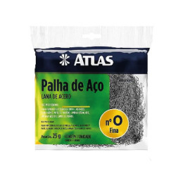 ATLAS PALHA DE AÇO NUMERO 0