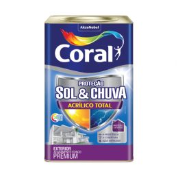 CORAL ACRILICO TOTAL S&C 18L COLAR PRATA