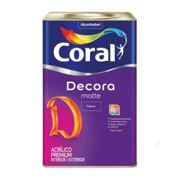 CORAL DECORA MATTE 18L BRANCO