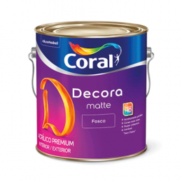 CORAL DECORA MATTE 3.6L PALHA