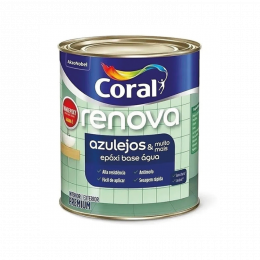 CORAL RENOVA AZULEJOS ACETINADO 0,9L BRANCO