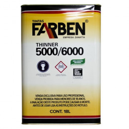 FARBEN THINNER 6000 18L