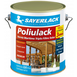 SAYERLACK POLIULACK ACETINADO 3,6L