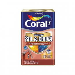 CORAL SOL E CHUVA 18L IMPERMEABILIZANTE BRANCO