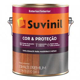 SUVINIL COR E PROTEÇÃO ACETINADO 3,6L PLATINA