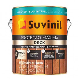 SUV VERNIZ DECK BASE AGUA BRILHANTE 3,6L NATURAL