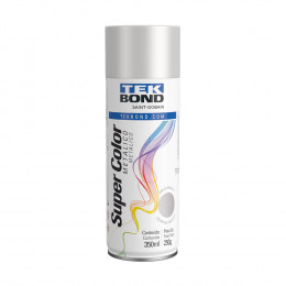 TEK BOND SPRAY METALICO PRATA