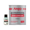 ANJO MASSA PLASTICA CINZA 400GR COM CATALISADOR - 1