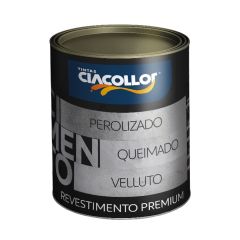 CIACOLLOR EFEITO CIMENTO PEROLIZADO 1,12KG BLACK