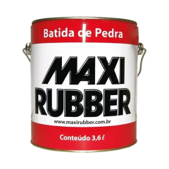 MAXI RUBBER BATIDA DE PEDRA 3,6L PRETO